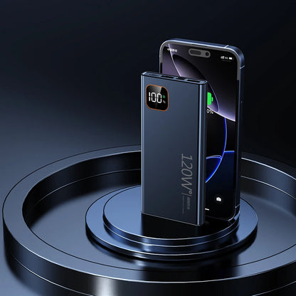 Batterie externe 200 000 mAh – Charge ultra-rapide 120 W avec affichage digital