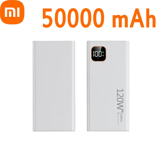 Batterie externe 200 000 mAh – Charge ultra-rapide 120 W avec affichage digital