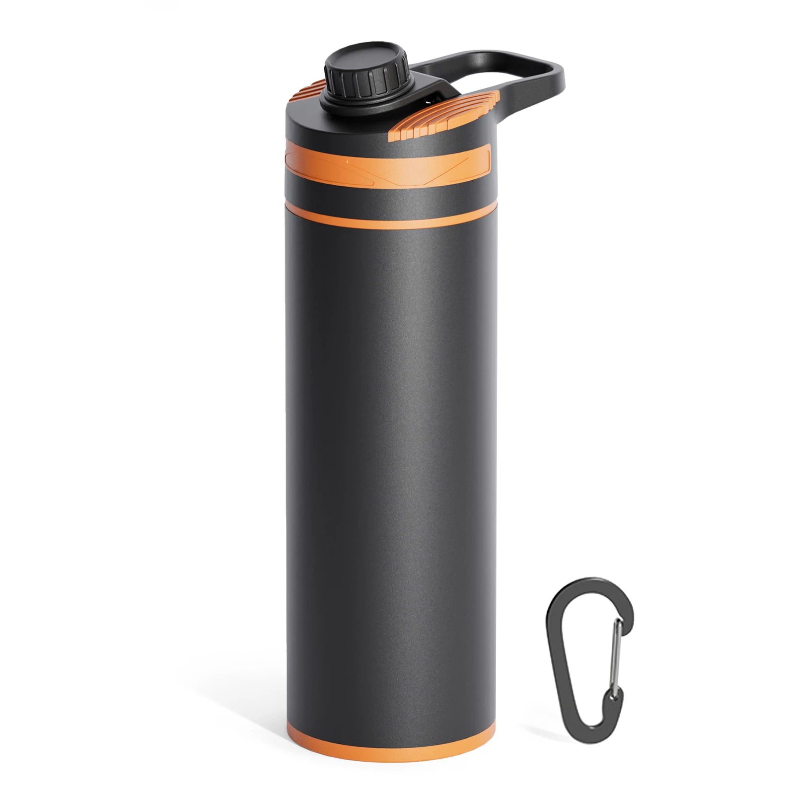 Voyera – Bouteille filtrante 1 L à ultra-filtration – Purificateur d’eau portable pour randonnée, camping et voyage